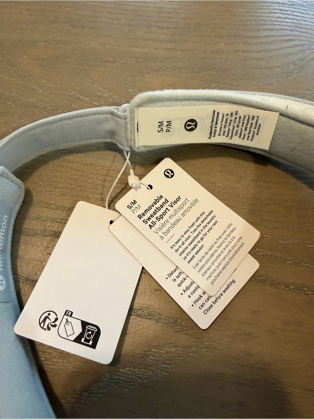 NWT LuluLemon All Sport Visor (S/M) - Picture 3 of 6